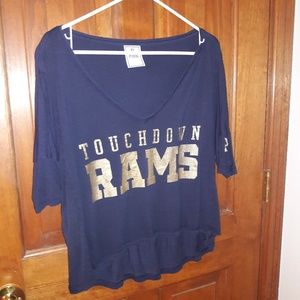 VS pink football shirt